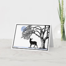 Late Oogst Winterzonnewende Kaart