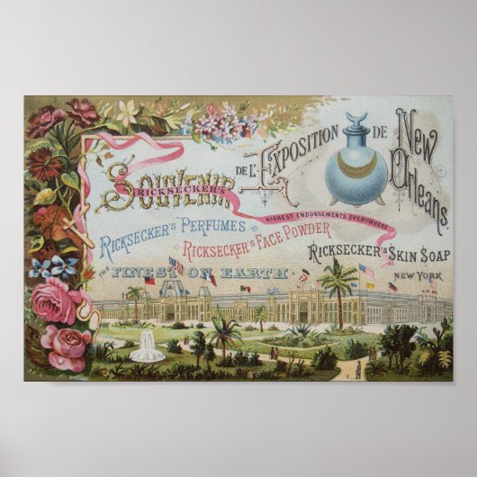 Late Perfume Ad van 1800 Poster (Voorkant)