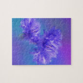 Late Summer Flower Blue Paarse Cornflower Legpuzzel (Horizontaal)