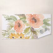 Late Summer Flowers I Badhanddoek (Badhanddoek)