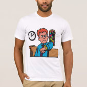 Late tot de kerk Mannen T-shirt (Voorkant)