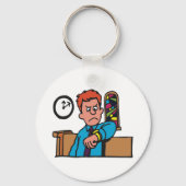 Late tot kerkelijke Sleutelhanger (Achterkant)