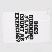 Late uitvoering golfhanddoek (Horizontaal)