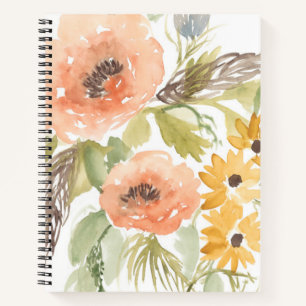 Late Zomerbloemen I Notitieboek