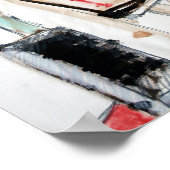 L'Atelier de l'Apprenti Peintre 1982 Poster (Coin)