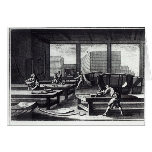 L'atelier du menuisier (Devant horizontal)