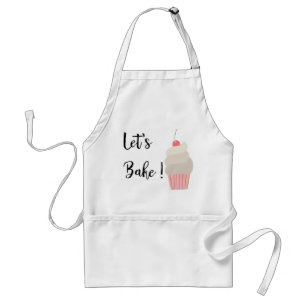 Laten bakken Cherry Cupcake Design Standaard Schort