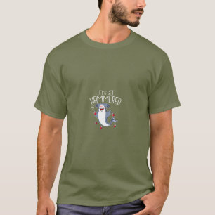 Laten krijgen gehamerd grappig bier Drink haai T-s T-shirt