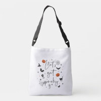 Laten krijgen spooky Halloween crossbody tas