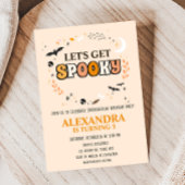 Laten krijgen spooky Schattigee Halloween verjaard Kaart