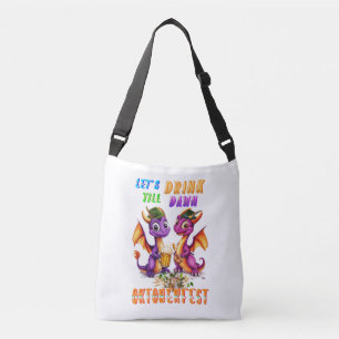 Laten we Accessoires Drinken Tot de Dageraad Oktob Crossbody Tas