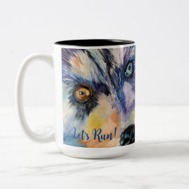 Laten we ALASKA draaien met twee tonnen koffie van Tweekleurige Koffiemok