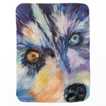Laten we Alaskan Baby Blanket uitvoeren