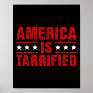 Laten we Amerika weer getarifeerd maken, grappig a Poster