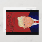 Laten we Amerika weer stommeren Briefkaart (Voorkant / Achterkant)