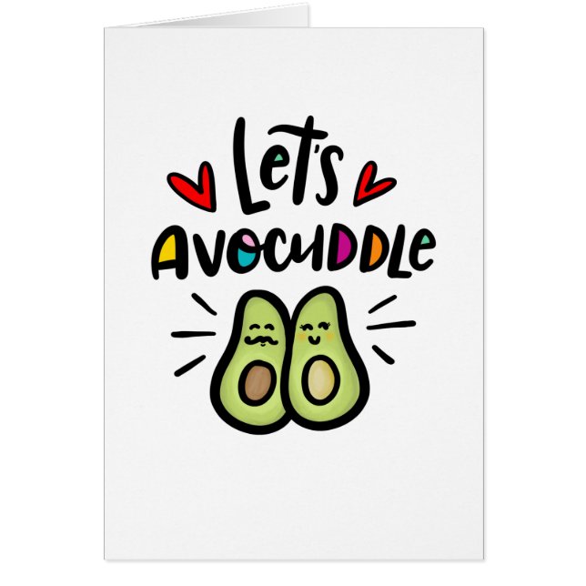 Laten we Avocuddle (Voorkant)