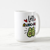 Laten we Avocuddle Koffiemok (Voorkant rechts)