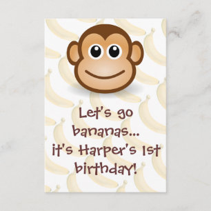 Laten we Bananas gaan Kaart