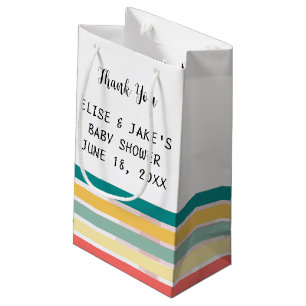Laten we Beachy Baby shower cadeau / gunstzak krij Klein Cadeauzakje