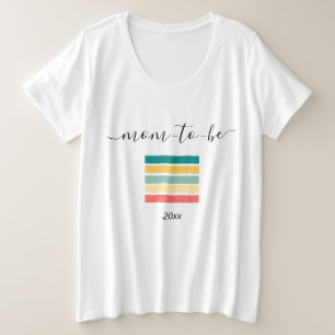 Laten we Beachy halen Grote Maat T-shirt