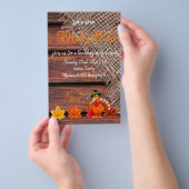 Laten we Bedankt geven Flyer (Hand)