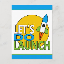 Laten we beginnen briefkaart