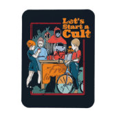 Laten we beginnen met een Cult Spooky Retro Hallow Magneet (Verticaal)