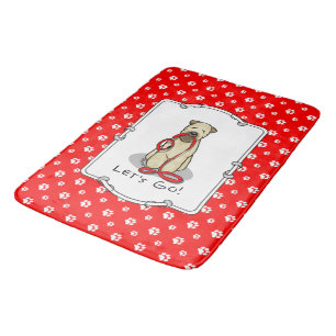 Laten we beginnen! Walk Wheaten Terrier Dog (piepe Badmat