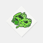 Laten we blij zijn met de grappige St. Patrick's D Servet (Hoek)