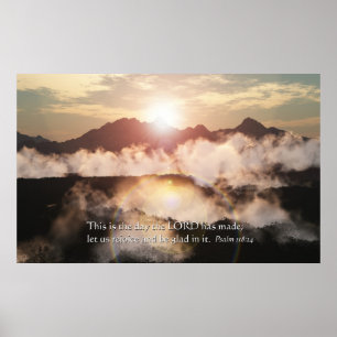 Laten we blij zijn poster