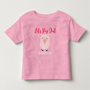 Laten we Boerderij Animal Girls op maat maken Kinder Shirts