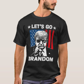 Laten we Braden Brandon Conservative Anti-Liberal  T-shirt