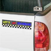 Laten we Brandon Bumpersticker gaan (Op Truck)