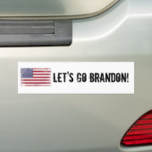 Laten we Brandon Conservative Bumpersticker gaan (Op auto)