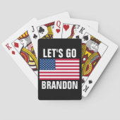 LATEN WE BRANDON FLAG PLAYKAARTEN POKERKAARTEN (Achterkant)