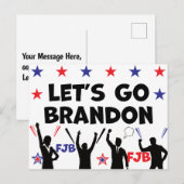 LATEN WE BRANDON GAAN BRIEFKAART (Voorkant / Achterkant)