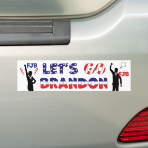 Laten we Brandon gaan Bumpersticker