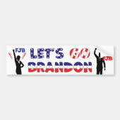 Laten we Brandon gaan Bumpersticker (Voorkant)