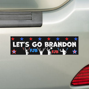 LATEN WE BRANDON GAAN BUMPERSTICKER