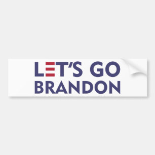 Laten we Brandon gaan Bumpersticker