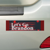 Laten we Brandon gaan - Bumpersticker (Op auto)