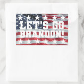 LATEN WE BRANDON GAAN! [Font 6] Stickers (Tas)