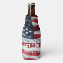 LATEN WE BRANDON GAAN! [Font 6] Tas flesje koeler