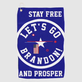 Laten we Brandon gaan Golfhanddoek