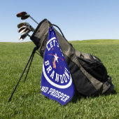 Laten we Brandon gaan Golfhanddoek (Groen)