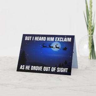 LATEN WE BRANDON GAAN! KERSTKAARTEN VAN DE KERSTMA KAART