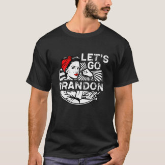 Laten we Brandon gaan, Lets Go Brandon T-shirt