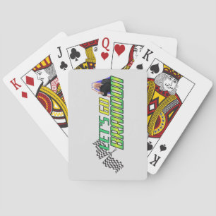 Laten we Brandon gaan Pokerkaarten