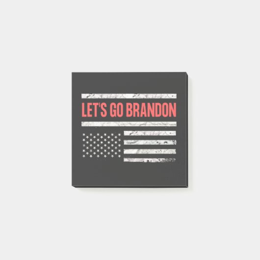 Laten we Brandon gaan Post-it® Notes (Voorkant)