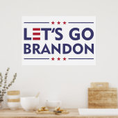 Laten we Brandon gaan Poster (Keuken)